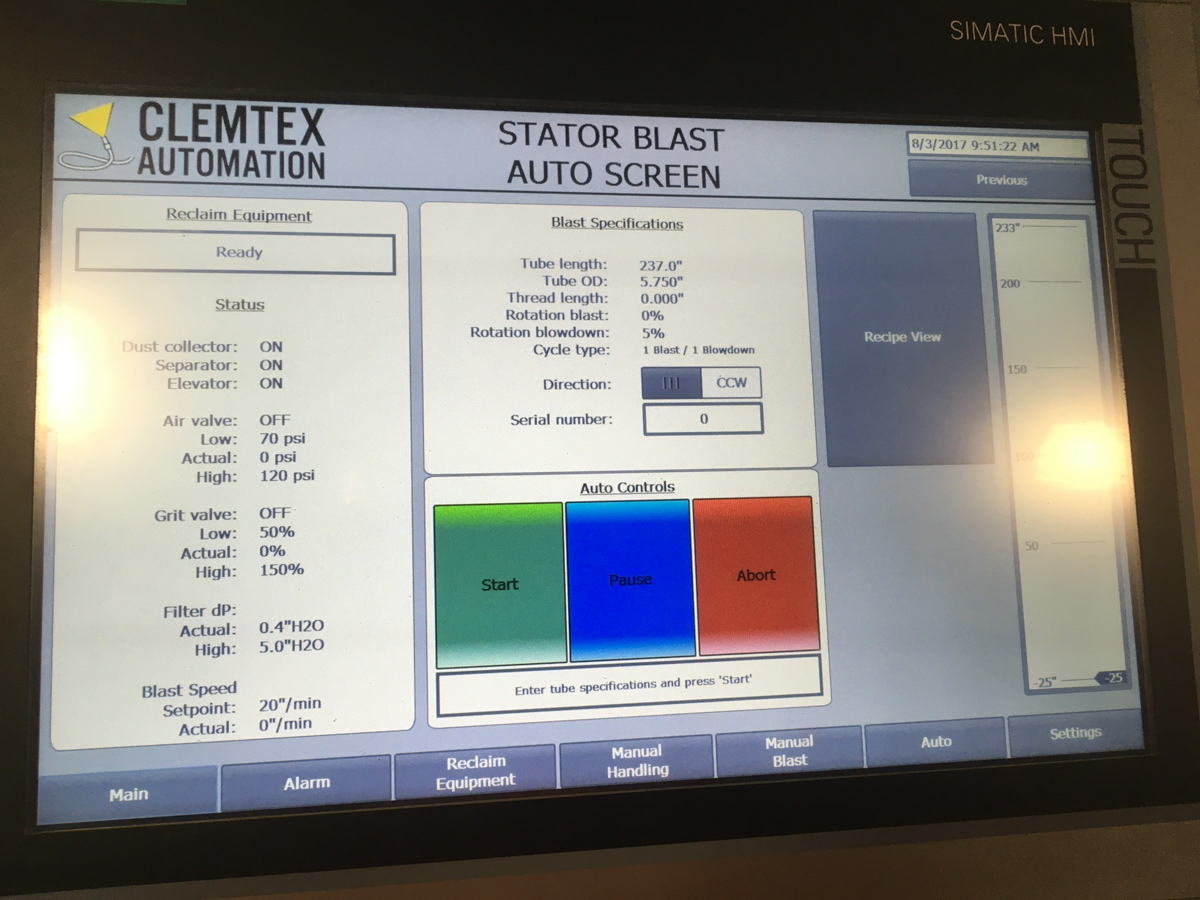 HMI Screen